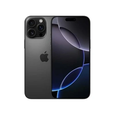 Image of Apple iPhone 16 Pro Max, 256GB, Black Titanium (Renewed)