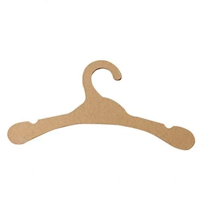 Image of Cardboard Clothes Hangers,Recycled Hangers,50Pcs Paper Baby Hangers Eco Friendly Recycled Hanger for Toddlers Kids Childrens Clothes(11&quot;X5.5&quot;)
