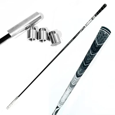 Image of HH Golf 4 in 1 Adjustable Club Weights Swing Speed Trainer, Overspeed Stick, Training Aid for Distance, Tempo, Warmup