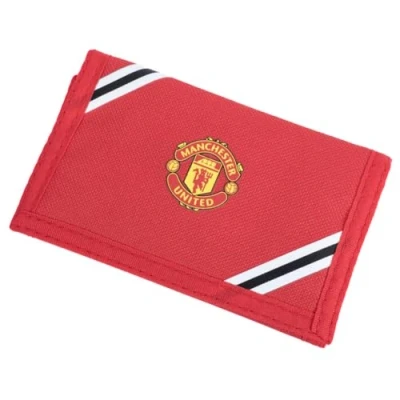 Image of FOCO Officially Licensed Football Manchester United FC Core Stripe Wallet