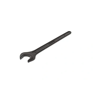 Image of GEDORE 894 27 Single Open End Spanner mm with Hanging Hole Vanadium Steel Anti Glare Look Manganese Phosphated According to DIN