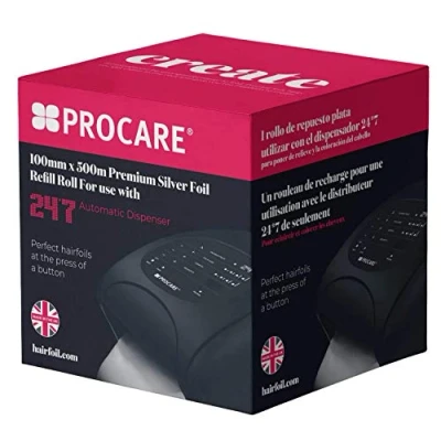 Image of Procare Foils 24 * 7 Premium Silver Refill Roll 100mm x 450m