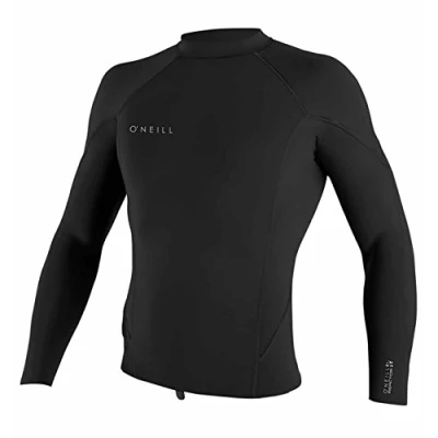 Image of O&#039;Neill Reactor 2 1.5mm L/S Top Black 2XL