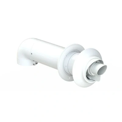 Image of Vaillant Horizontal terminal 60/100 PP telescopic 0010039333.