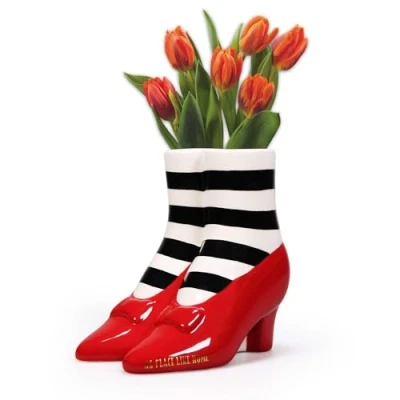 Image of Half Moon Bay Table Top Vase Shaped The Wizard of Oz (Wicked Witch), 16.5 (h) x 13.5 (w) 15.8 (d) cm