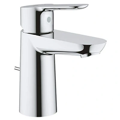 Image of GROHE Bauedge Basin Mixer 1/2&quot;S Size Chrome 23328000