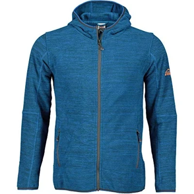Image of Mckinley Choco III Fleece Jacket Kids Melange/Blue Royal, 92