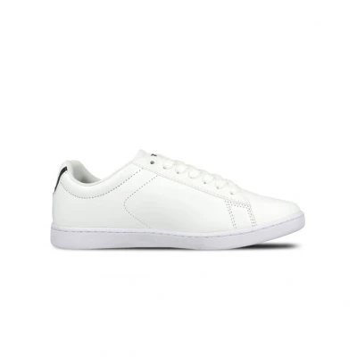 Image of Lacoste Carnaby Evo BL 1 SPW Womens White Trainers Leather Size UK 3.5