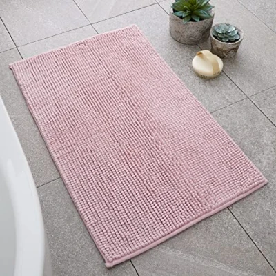 Image of Catherine Lansfield Bobble Bath Mat Pink