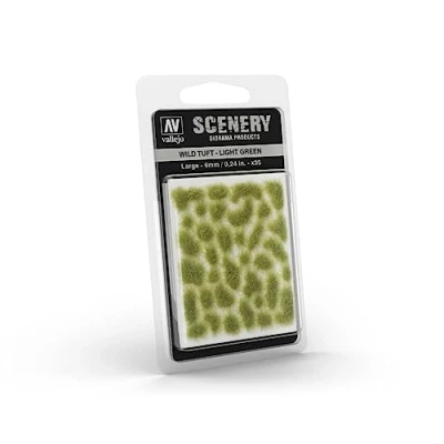 Image of Vallejo VALSC417 Model Scenery Set, Green