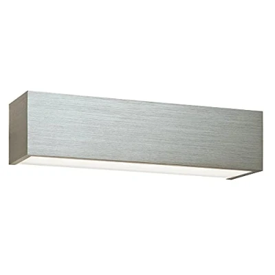 Image of Shale 1 Light Indoor Wall Brushed Silver