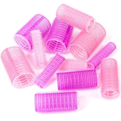Image of 24x Self Griping Hair Rollers In Small/Large Sizes For Bounce &amp; Volume