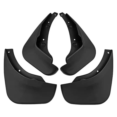 Image of 4Pcs Car Mud Flaps for Mazda 2 Hatchback 2007 2012, Front/Rear Wheel Mudflaps, Waterproof Splash Protection Fender, External Accessories