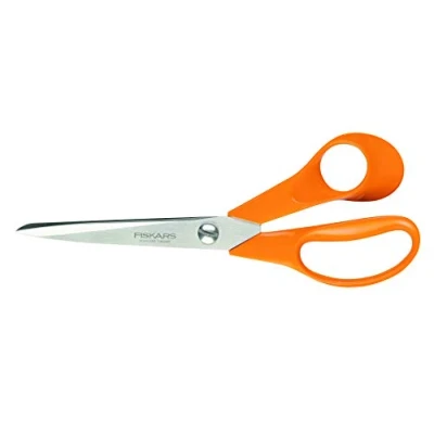 Image of Fiskars Universal Scissors For Right Handed Users, Total Length: 21 cm, Steel/Synthetic Material, Classic, 1000815