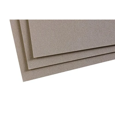 Image of Clairefontaine Ref 197023C Pastelmat Card Sheets (Pack of 5 Sheets) 360gsm 24 x 32cm Dark Grey Colour Specially Formulated For Use With Pastels