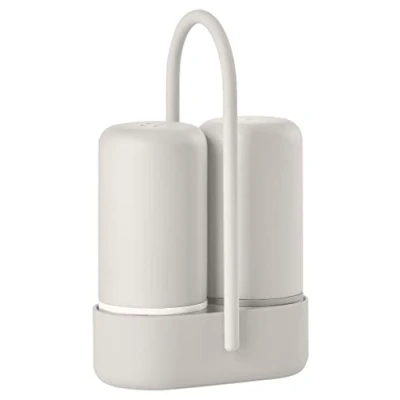 Image of Zone Denmark Singles Salt &amp; Pepper Set Colour: Warm Grey