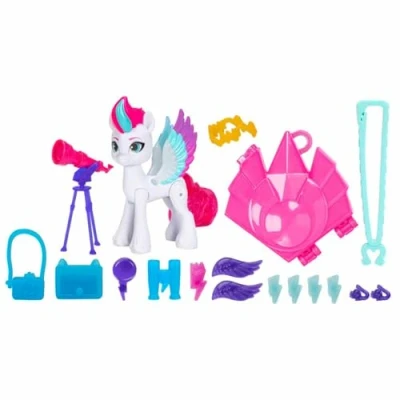 Image of My Little Pony Discover Your Sparkle Beauty Spot Magic Zipp Storm, 7.5 cm Large Hoof to Heart Pony, from 5