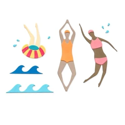 Image of Sizzix® Thinlits® Die Set 20PK Synchronized Swimmers #2 by Catherine Pooler