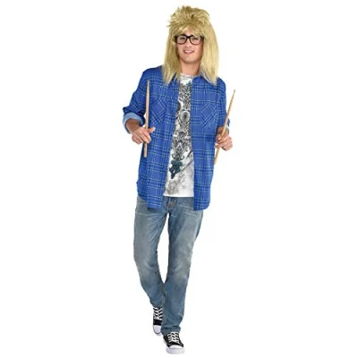 Image of (PKT) (9907356) Adult Mens We&#039;re Not Worthy Costume Top (Extra Large)
