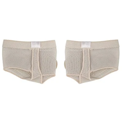 Image of Keenso Dance Paw Pads, Lyrical Ballet Belly Non Slip Foot Thongs Half Sole Pad Shoes Fitness Accessory for Jazz, Ballet, Modern, Dancing(L)foot undies
