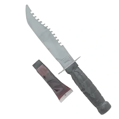 Image of Zac&#039;s Alter Ego Toy Knife &amp; Tube of Fake Blood Set Perfect for Halloween