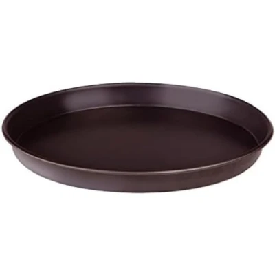 Image of Pentole Agnelli COFE43B18 Pastry Line Round Pizza Sheet, Diameter 18 Cm, Black, 18x18x2.5 cm