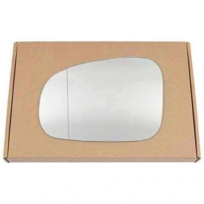 Image of Less4spares Wing Mirror Glass Left Compatible with Toyota Verso S 2010 2013 STICK ON Passenger Near Side Blind Spot