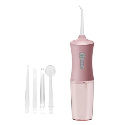 Image of ulafbwur Water Flosser for Teeth Cordless, Dental 3 Modes 360 Rotatable Nozzle IPX7 Waterproof High Pressure Rechargeable Electric Oral Irrigator Cleaner Pink