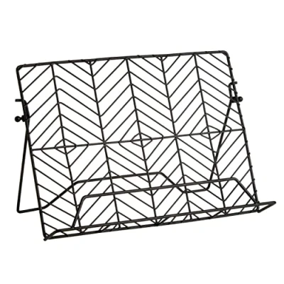 Image of Premier Housewares 507262 Cook Book Stand, Iron, Black