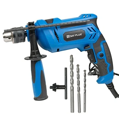 Image of Hammer Drill 850W SDS Plus Rotary 2 Modes in 1 Impact ith Bits, Variable Speed Trigger, for Brick, Steel, Concrete, Masonry, Wood