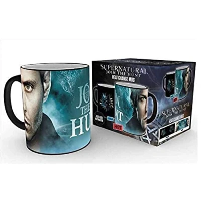 Image of GB eye Supernatural Sam and Dean Symbol Heat Change Mug