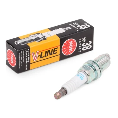 Image of 59625G, 59627S Spark plug NGK V Line 6717 M14 x 1,25 16 mm RENAULT: CLIO 2, 3, SCENIC PEUGEOT: 106 II Hatchback, 207 307 Hatchback