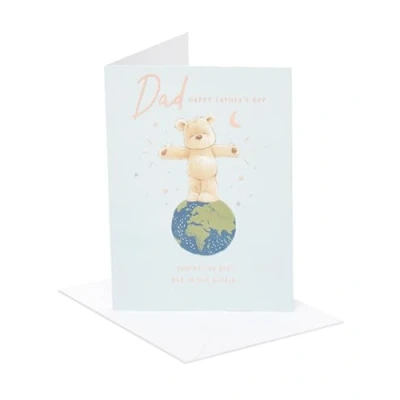 Image of UK Greetings Father&#039;s Day Card for Dad Teddy Design