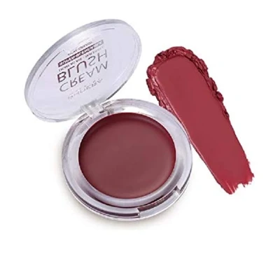 Image of PHOERA Makeup Face Cheek Blush Cream Matte Blusher Super blend able Sweat Resistant Pressed Foundation Non_Greasy Palette AQUAPURITY (107 GRAPE)