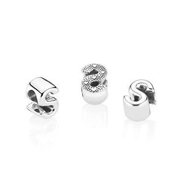 Image of Pandora Letter S Alphabet Charm 797473