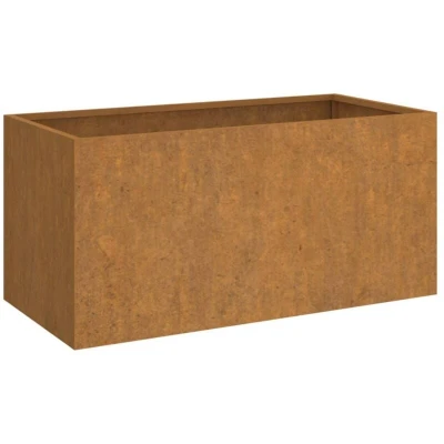 Image of vidaXL Planter 62x30x29 cm Corten Steel