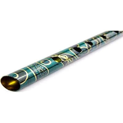 Image of GEWA Flageolet Boho Whistle Stimmung D, grün