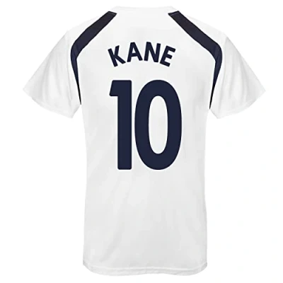 Image of Tottenham Hotspur FC Mens Kane 10 Poly T Shirt White XXL