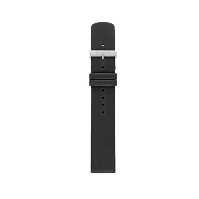 Image of Skagen Loose Straps with Black Color, Leather Strap for Men, SKB6117