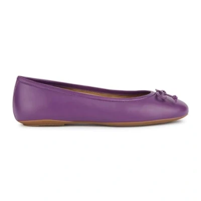 Image of Geox Women&#039;s D Palmaria B Ballet Flat, Purple, 7 UK