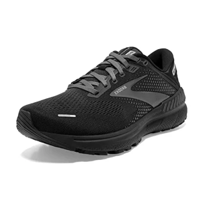 Image of Brooks Women&#039;s Adrenaline Gts 22 Sneaker, Black Ebony, 6 UK