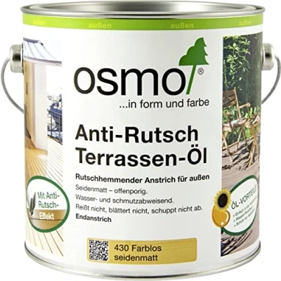 Image of Osmo 430C 0.75 Litre Decking Oil Anti Slip Clear