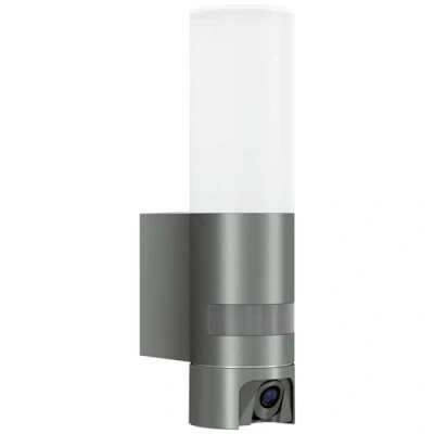 Image of Steinel L 620 CAM WiFi Security Light Full HD Smart Camera, Intercom, Alarm &amp; Infrared Motion Sensor, Outdoor Wall Light, Surveillance, 14.1 W, Anthracite