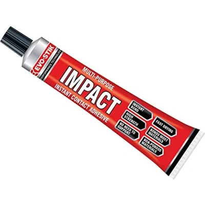 Image of 3 x Evo Stik Impact Adhesive Small Tube