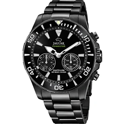 Image of JAGUAR Analog J929/1, Black/White, Bracelet