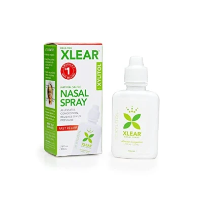 Image of Xlear Saline Nasal Spray with Xylitol 0.75 oz 3 ct