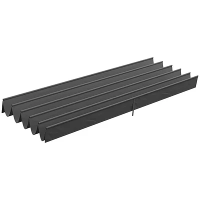 Image of Outsunny Pergola Shade Cover for 4 x 3m Replacement Canopy Fabric Only Grey