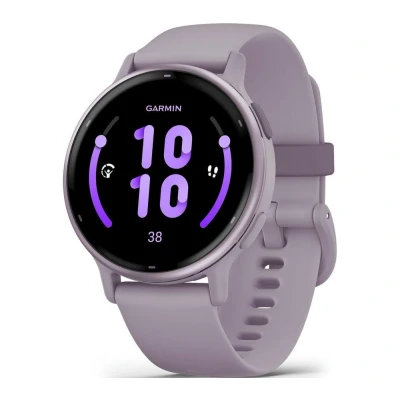 Image of Garmin vívoactive 5, AMOLED GPS Smartwatch, All day Health Monitoring, Advanced Fitness Features, Personalised Sleep Coaching, Music and up to 11 days battery life, Metallic Orchid