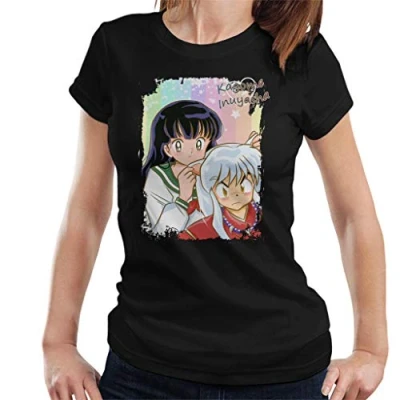Image of Cloud City 7 Kagome Higurashi Inuyasha Women&#039;s T Shirt Black