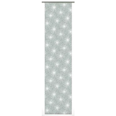 Image of Gardinia Panel Curtain, Sliding Opaque, Washable Fabric, Bloomy, Reed Green, 60 x 245 cm (W H), Pack of 1